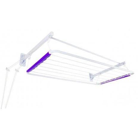 Varal para Tetos Frágeis Sustentado pelo Suporte que Fica Fixo na Parede - SOMEWAY - Secalux Menor preço em Varal para Tetos Frágeis Sustentado pelo Suporte que Fica Fixo na Parede - SOMEWAY - Secalux
