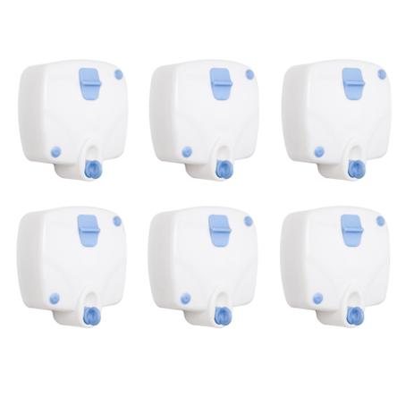 Varal retrátil automático Rotoflex Branco com 6 módulos de 5m Secalux Menor preço em Varal retrátil automático Rotoflex Branco com 6 módulos de 5m Secalux
