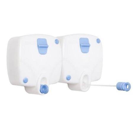 Varal retrátil automático Rotoflex Secalux Branco Com 2 módulos 5m Menor preço em Varal retrátil automático Rotoflex Secalux Branco Com 2 módulos 5m