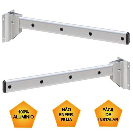 Varal Roupas Parede Muro Dobrável Articulado 100% Alumínio Suporta 25Kg - Beltempo é ruim? Varal Roupas Parede Muro Dobrável Articulado 100% Alumínio Suporta 25Kg - Beltempo é boa?