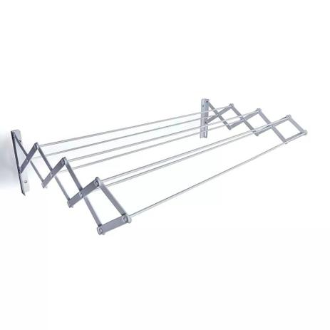 Varal sanfonado 80cm 6021 mor Menor preço em Varal sanfonado 80cm 6021 mor