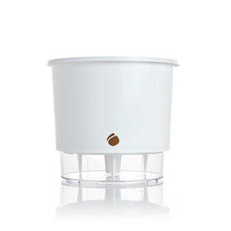 Vaso Auto Irrigável Wishes Branco N02 Pequeno 11x12 - Raíz vasos autoirrigáveis Menor preço em Vaso Auto Irrigável Wishes Branco N02 Pequeno 11x12 - Raíz vasos autoirrigáveis