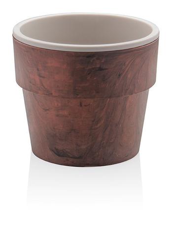 Vaso Autoirrigável 14.7cm Ou Médio Mogno Menor preço em Vaso Autoirrigável 14.7cm Ou Médio Mogno