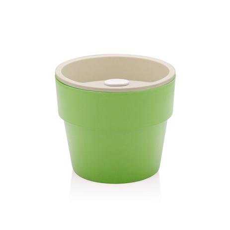 Vaso autoirrigável Ou Plantar grande verde menta Menor preço em Vaso autoirrigável Ou Plantar grande verde menta