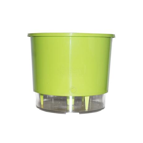 Vaso AutoIrrigável T3 Médio RAIZ - Verde Claro - 720 Menor preço em Vaso AutoIrrigável T3 Médio RAIZ - Verde Claro - 720