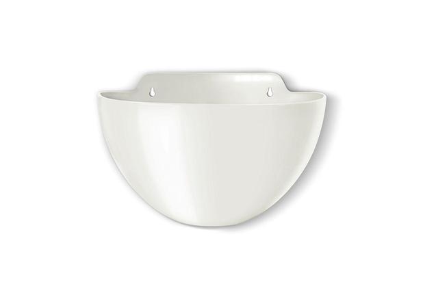Vaso cachepô de parede elegance mini branco - Nutriplan Menor preço em Vaso cachepô de parede elegance mini branco - Nutriplan