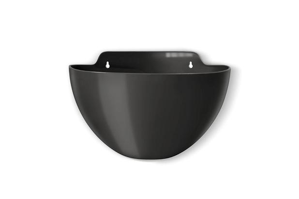 Vaso cachepô de parede elegance mini preto - Nutriplan Menor preço em Vaso cachepô de parede elegance mini preto - Nutriplan
