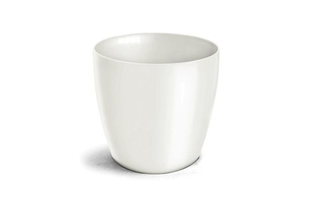 Vaso Cachepô Elegance Redondo N5 Branco 26x27 - Nutriplan Menor preço em Vaso Cachepô Elegance Redondo N5 Branco 26x27 - Nutriplan