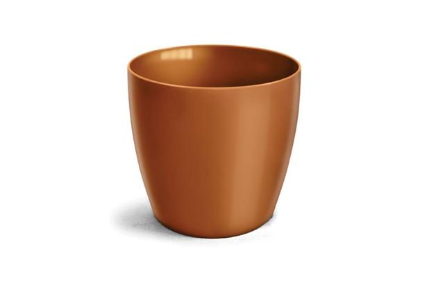 Vaso Cachepô Elegance Redondo N5 Dourado 26x27 - Nutriplan Menor preço em Vaso Cachepô Elegance Redondo N5 Dourado 26x27 - Nutriplan