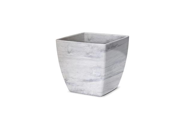 Vaso cachepô n4 elegance quadrado branco carrara 16x16 - Nutriplan Menor preço em Vaso cachepô n4 elegance quadrado branco carrara 16x16 - Nutriplan