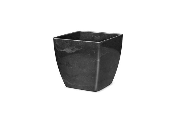Vaso cachepô n4 elegance quadrado preto onix 16x16 - Nutriplan Menor preço em Vaso cachepô n4 elegance quadrado preto onix 16x16 - Nutriplan