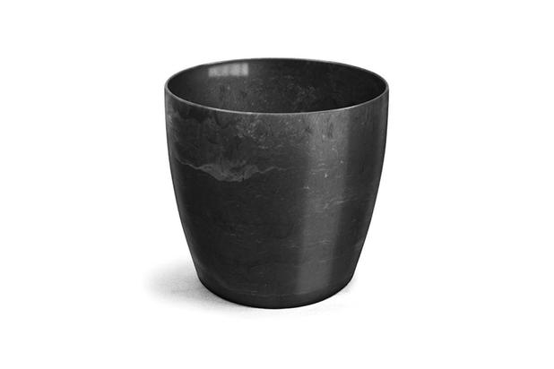 Vaso cachepô n4 elegance redondo preto onix 23x25 - Nutriplan Menor preço em Vaso cachepô n4 elegance redondo preto onix 23x25 - Nutriplan