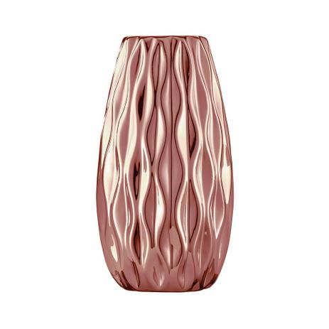 Menor preço em Vaso Cobre em Cerâmica - 6cm x 6cm x 11,5cm - Mart