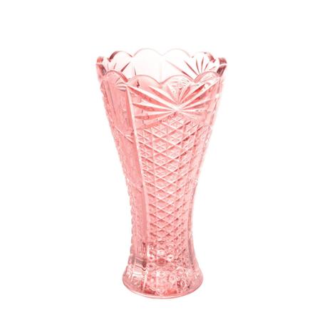 Vaso Cristal Princess Rosa 8X14cm - Wolff é boa?