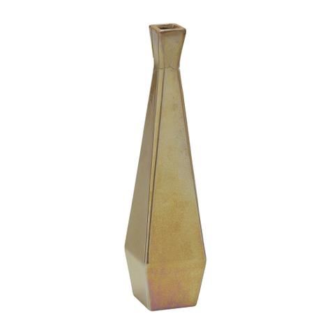 Vaso de Ceramica 32cm Dourado Concepts Life Menor preço em Vaso de Ceramica 32cm Dourado Concepts Life