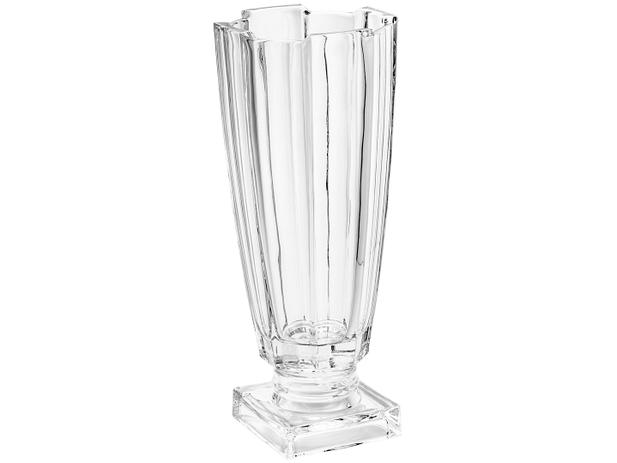 Vaso de Cristal Decorativo para Mesa Redondo - Transparente 36,4cm de Altura Wolff Stage 25536 Menor preço em Vaso de Cristal Decorativo para Mesa Redondo - Transparente 36,4cm de Altura Wolff Stage 25536
