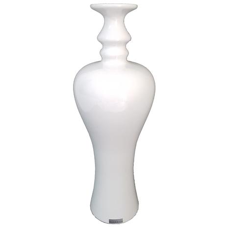 Vaso Decorativo Branco Cerâmica Mazzotti Garrafa 77 1 peça Menor preço em Vaso Decorativo Branco Cerâmica Mazzotti Garrafa 77 1 peça