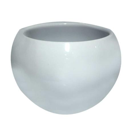 Vaso Decorativo Cerâmica Branco 9 Cm - D'Rossi Menor preço em Vaso Decorativo Cerâmica Branco 9 Cm - D'Rossi