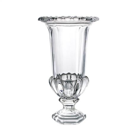 Vaso Decorativo com Pé em Cristal Ecológico Bud 38cmx21,5cm Dayhome Transparente Menor preço em Vaso Decorativo com Pé em Cristal Ecológico Bud 38cmx21,5cm Dayhome Transparente