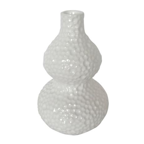 Vaso decorativo de ceramica branco10cm x 10cm x 15cm - Btc decor Menor preço em Vaso decorativo de ceramica branco10cm x 10cm x 15cm - Btc decor