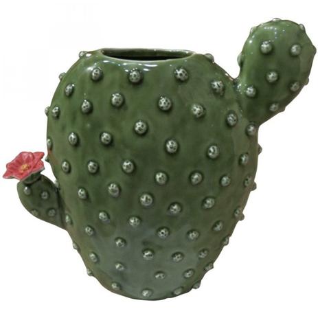 Vaso Decorativo de Cerâmica Bunny Ears Cactus 20cm x 8,3cm x 19,8cm Urban Verde Menor preço em Vaso Decorativo de Cerâmica Bunny Ears Cactus 20cm x 8,3cm x 19,8cm Urban Verde