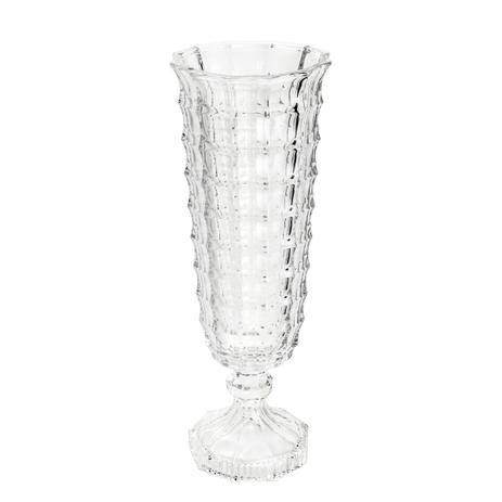 Menor preço em Vaso Decorativo De Cristal Com Base 15X40,5cm Mauricius Wolff