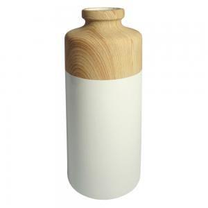 Vaso Decorativo de Resina 14,5cm x 14,5cm x 37,5cm - Decorafast Menor preço em Vaso Decorativo de Resina 14,5cm x 14,5cm x 37,5cm - Decorafast