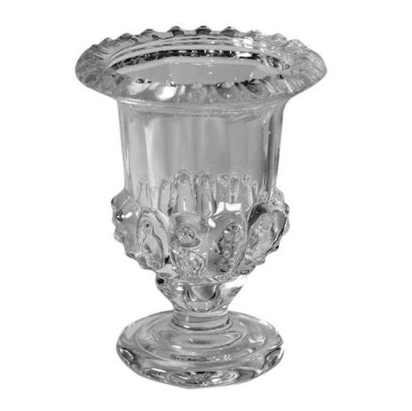 Vaso Decorativo De Vidro Transparente - 25cm - Bela flor Menor preço em Vaso Decorativo De Vidro Transparente - 25cm - Bela flor