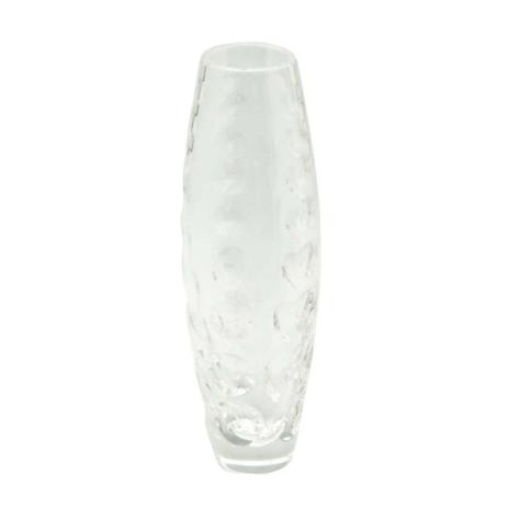 Vaso decorativo em vidro transparente 5cm x 17cm - Btc decor Menor preço em Vaso decorativo em vidro transparente 5cm x 17cm - Btc decor