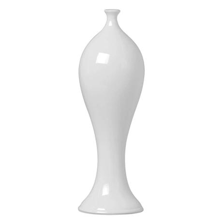 Vaso Decorativo Rivieira Slin Branco - Cerâmica Ana Maria Menor preço em Vaso Decorativo Rivieira Slin Branco - Cerâmica Ana Maria