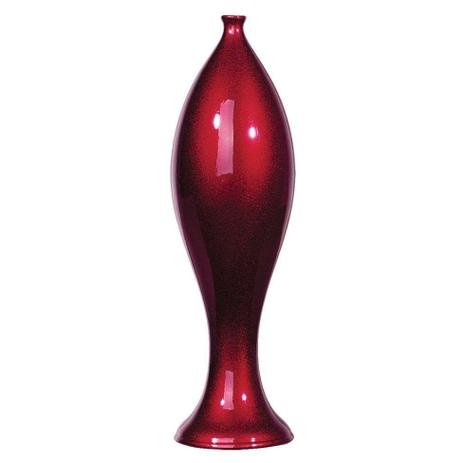 Vaso Decorativo Rivieira Slin II Vermelho Cromo - Cerâmica Ana Maria Menor preço em Vaso Decorativo Rivieira Slin II Vermelho Cromo - Cerâmica Ana Maria