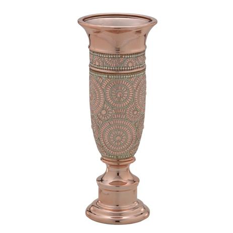 Vaso Decorativo Rose 35cm - Mabruk Menor preço em Vaso Decorativo Rose 35cm - Mabruk