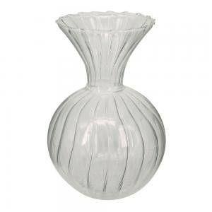 Vaso Decorativo Vidro Lapidado 15CM - Decorafast Menor preço em Vaso Decorativo Vidro Lapidado 15CM - Decorafast