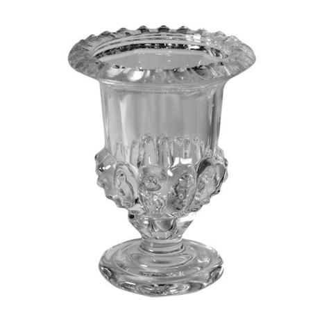 Menor preço em Vaso Decorativo Vidro Transparente - 20cm - Bela flor