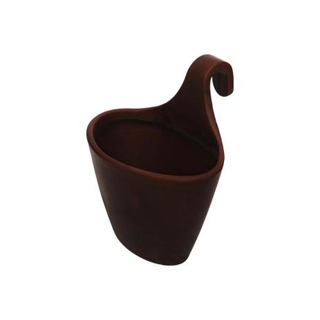 Vaso em Polietileno Varanda 38x26cm Rusty - Vasart Menor preço em Vaso em Polietileno Varanda 38x26cm Rusty - Vasart