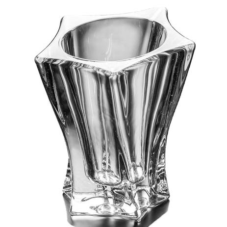 Vaso em Vidro Transparente Bon Gourmet 13x12cm Menor preço em Vaso em Vidro Transparente Bon Gourmet 13x12cm