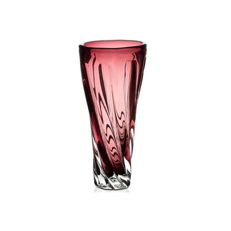 Menor preço em Vaso em Vidro Unique 33cm Roxo - Casa etna