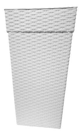 Vaso Grande Coluna Quadrado Rattan Para Flores E Plantas 28l - Ana Decorações Menor preço em Vaso Grande Coluna Quadrado Rattan Para Flores E Plantas 28l - Ana Decorações