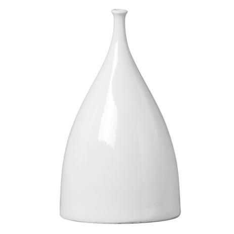 Vaso Life Slin Pequeno Branco - Cerâmica ana maria Menor preço em Vaso Life Slin Pequeno Branco - Cerâmica ana maria
