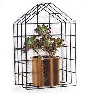 Vaso metal/plastico geo forms house cobre 19,5 x 13,2 x 30,2 cm - Urban Menor preço em Vaso metal/plastico geo forms house cobre 19,5 x 13,2 x 30,2 cm - Urban