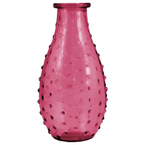Vaso Mini Solitário Vidro Vermelho Bolinhas 14cm Mimo Style Menor preço em Vaso Mini Solitário Vidro Vermelho Bolinhas 14cm Mimo Style