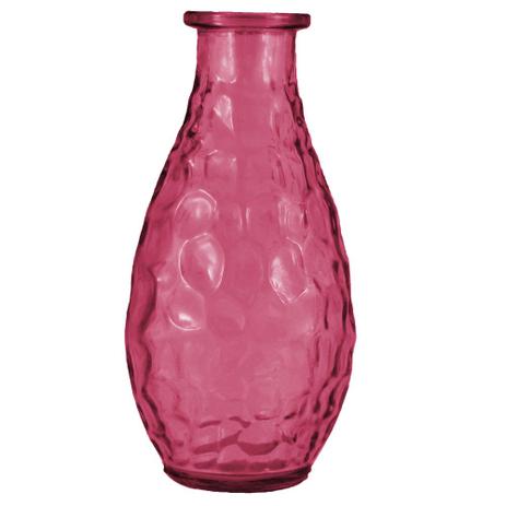 Vaso Mini Solitário Vidro Vermelho Martelado 14cm Mimo Style Menor preço em Vaso Mini Solitário Vidro Vermelho Martelado 14cm Mimo Style