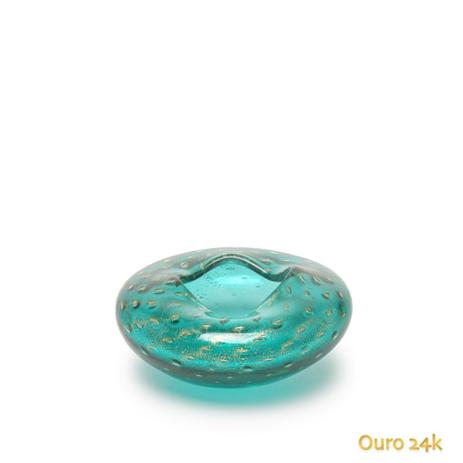 Vaso Oceano Mini 3 Tela Verde com Ouro - Cristais cadoro é boa?