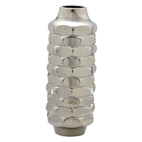Vaso Prata Decorativo 45cm - Mabruk Menor preço em Vaso Prata Decorativo 45cm - Mabruk