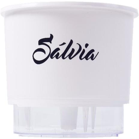 Vaso Raiz Auto Irrigável Gourmet Sálvia 16x14cm Branco Menor preço em Vaso Raiz Auto Irrigável Gourmet Sálvia 16x14cm Branco