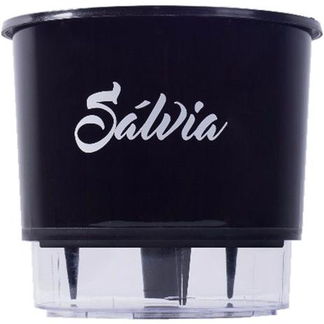 Vaso Raiz Auto Irrigável Gourmet Sálvia 16x14cm Preto Menor preço em Vaso Raiz Auto Irrigável Gourmet Sálvia 16x14cm Preto