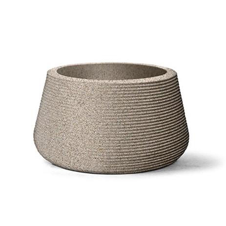 Vaso Riscatto Redondo Baixo N35 Granito 35x51 - Nutriplan Menor preço em Vaso Riscatto Redondo Baixo N35 Granito 35x51 - Nutriplan
