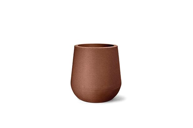 Vaso Riscatto Redondo N34 - 35x28cm - 26,5 Litros - Cor Ferrugem - 666 Menor preço em Vaso Riscatto Redondo N34 - 35x28cm - 26,5 Litros - Cor Ferrugem - 666