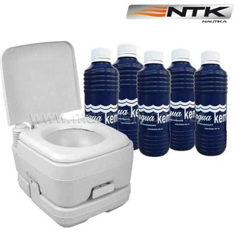 Vaso Sanitario Banheiro Quimico Ecocamp 20l Ntk+ 5 Solvent - Nautika Menor preço em Vaso Sanitario Banheiro Quimico Ecocamp 20l Ntk+ 5 Solvent - Nautika