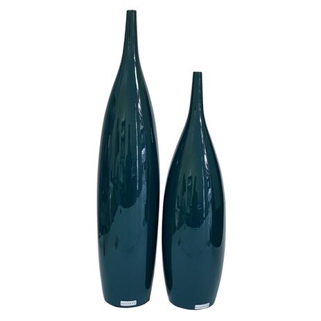 Vasos Decorativos Verde Jade Cerâmica Mazzotti Tipo Garrafa 48 2 Peças Menor preço em Vasos Decorativos Verde Jade Cerâmica Mazzotti Tipo Garrafa 48 2 Peças